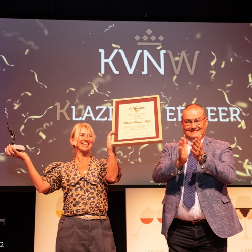 Persbericht: Klazien Vermeer ontvangt KVNW Wijnrank 